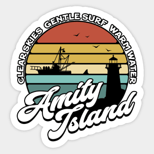 Visit Amity Island Sticker